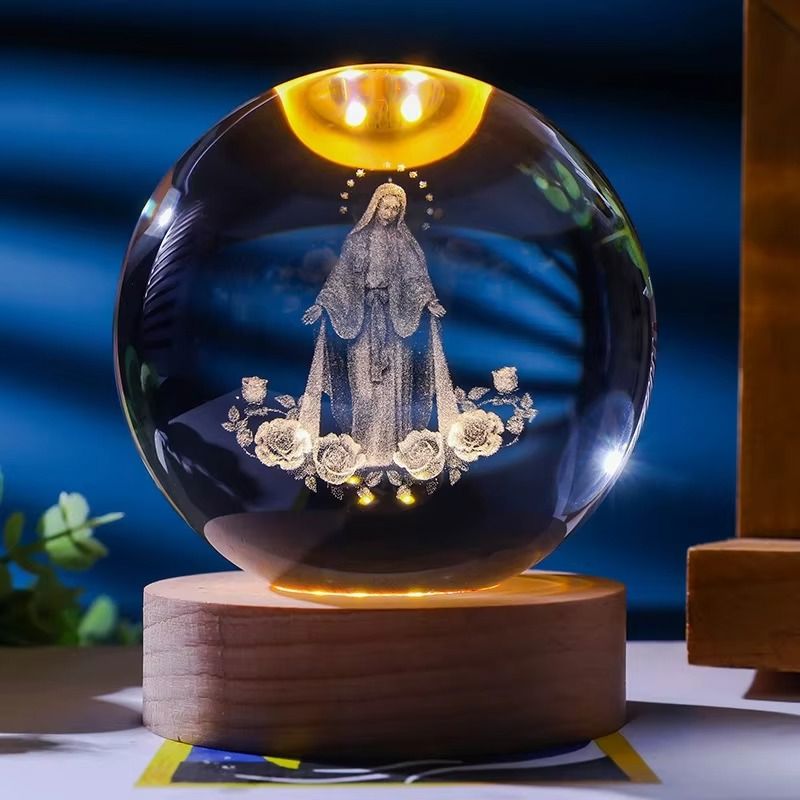 Luminária Sagrada 3D – Fé e Luz em Cada Detalhe