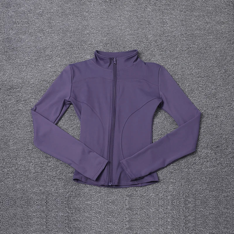 PulseFit: Jaqueta feminina manga longa