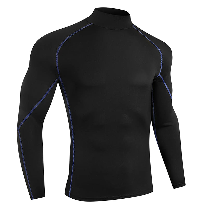Camiseta de Compressão Manga Longa T-Shirt - GymMax