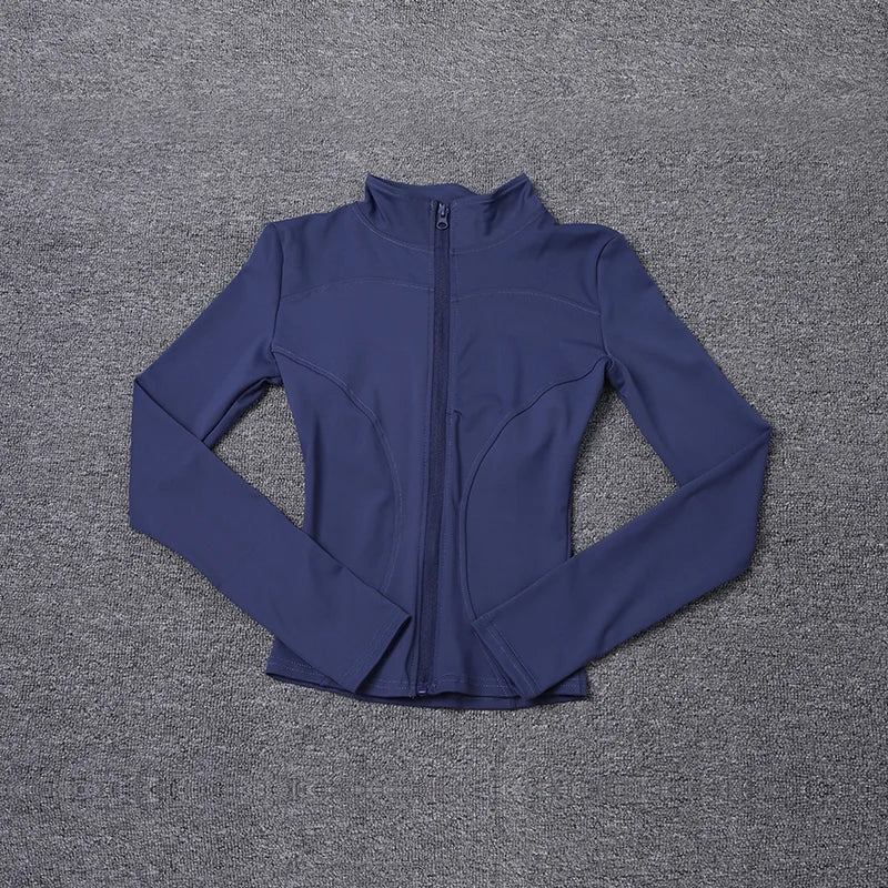 PulseFit: Jaqueta feminina manga longa