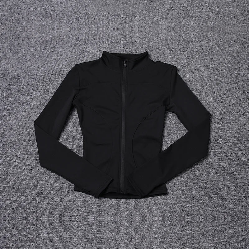 PulseFit: Jaqueta feminina manga longa