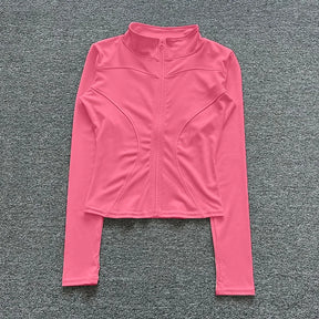 PulseFit: Jaqueta feminina manga longa