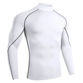 Camiseta de Compressão Manga Longa T-Shirt - GymMax