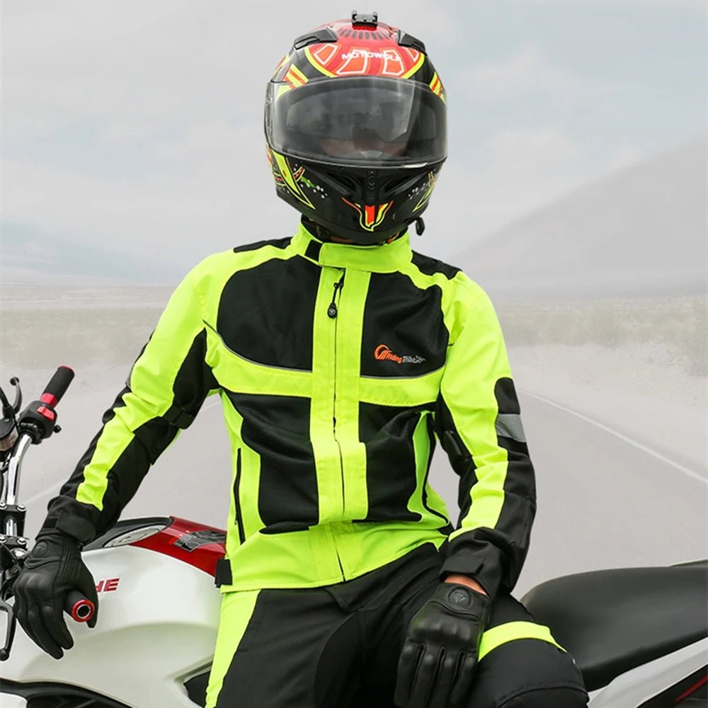 Jaqueta Masculina Impermeável para Motociclismo