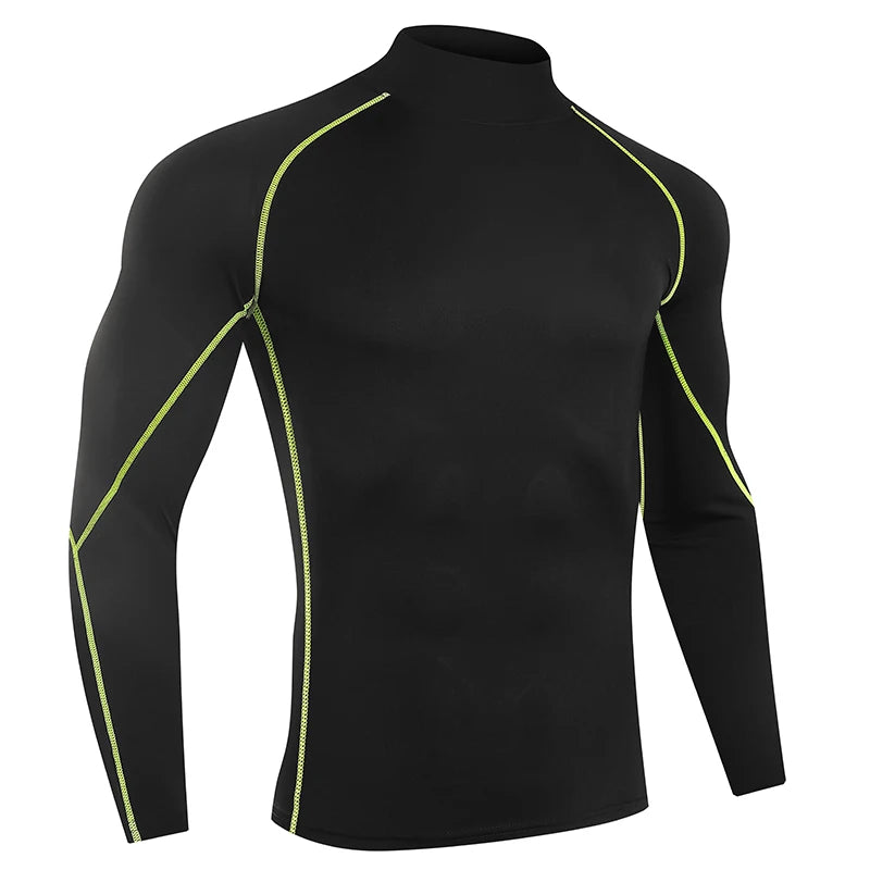 Camiseta de Compressão Manga Longa T-Shirt - GymMax