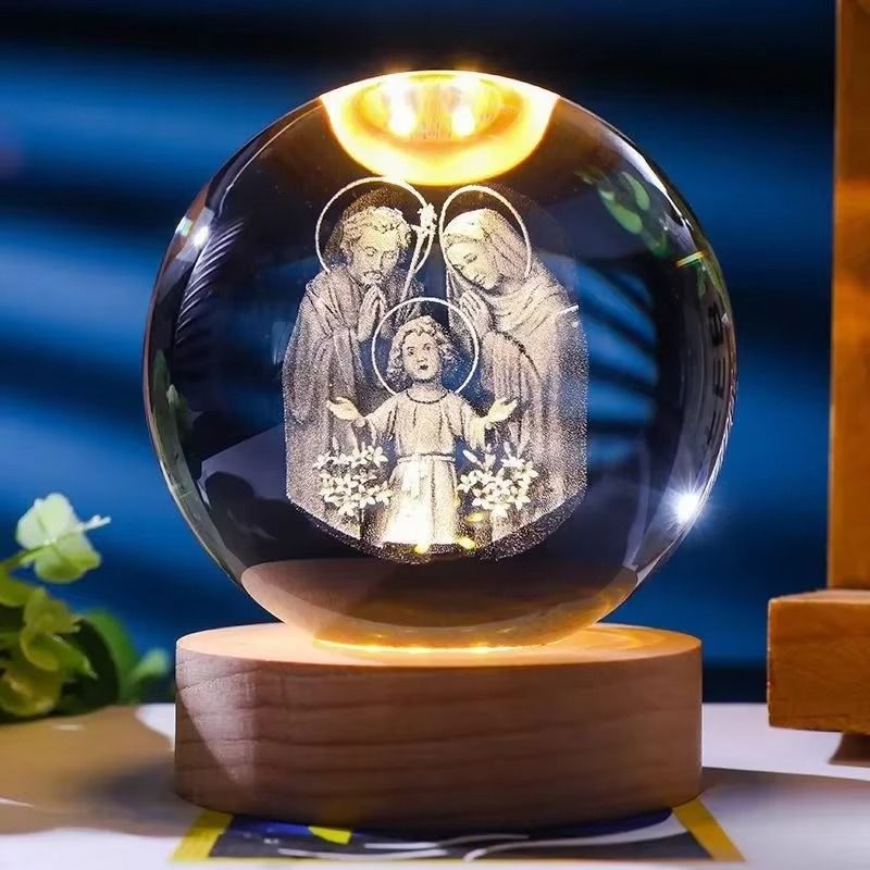 Luminária Sagrada 3D – Fé e Luz em Cada Detalhe