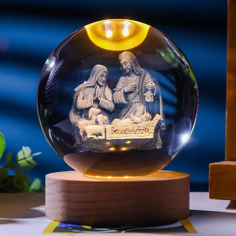 Luminária Sagrada 3D – Fé e Luz em Cada Detalhe